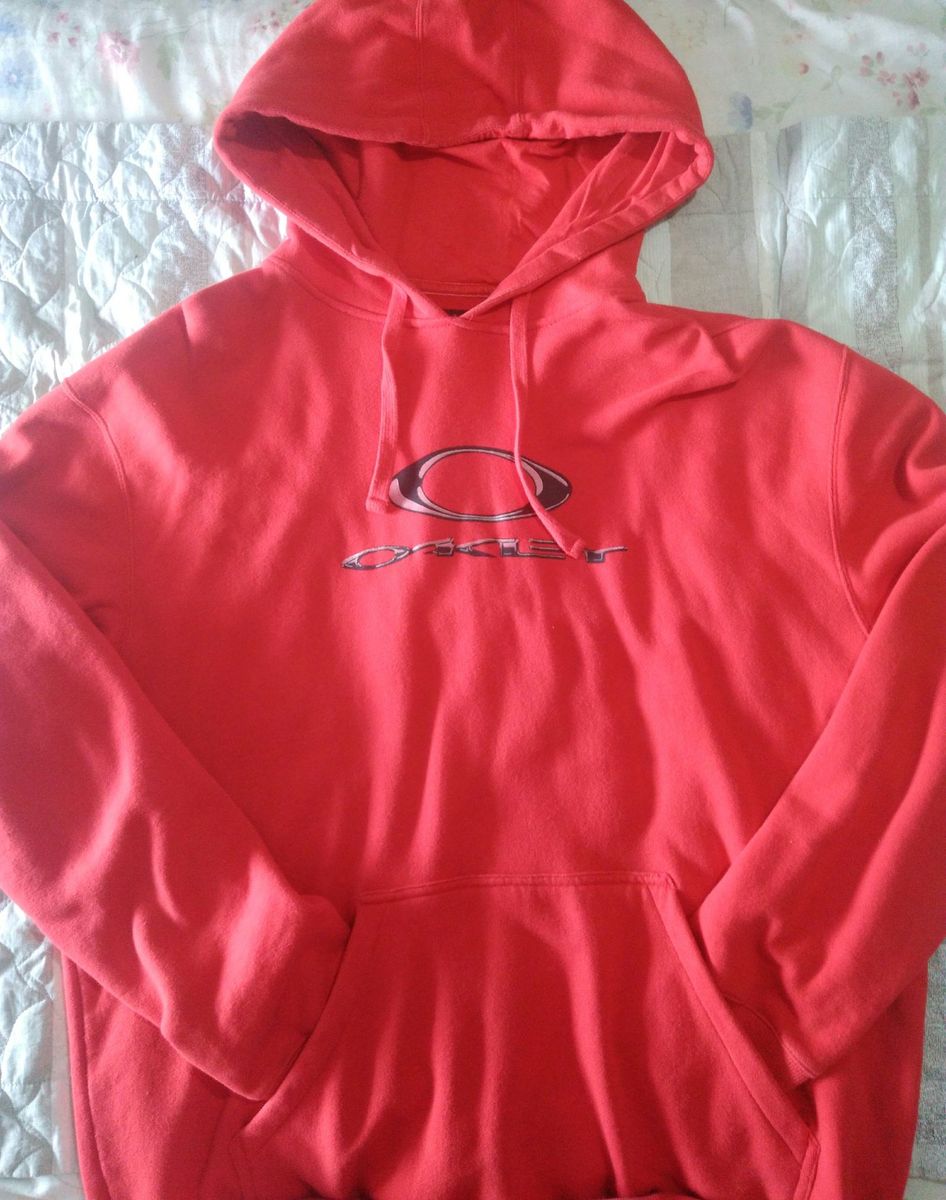 casaco oakley vermelho