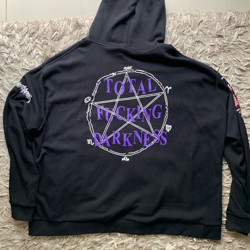 Moletom Vetements Total Fucking Darkness | Casaco Masculino