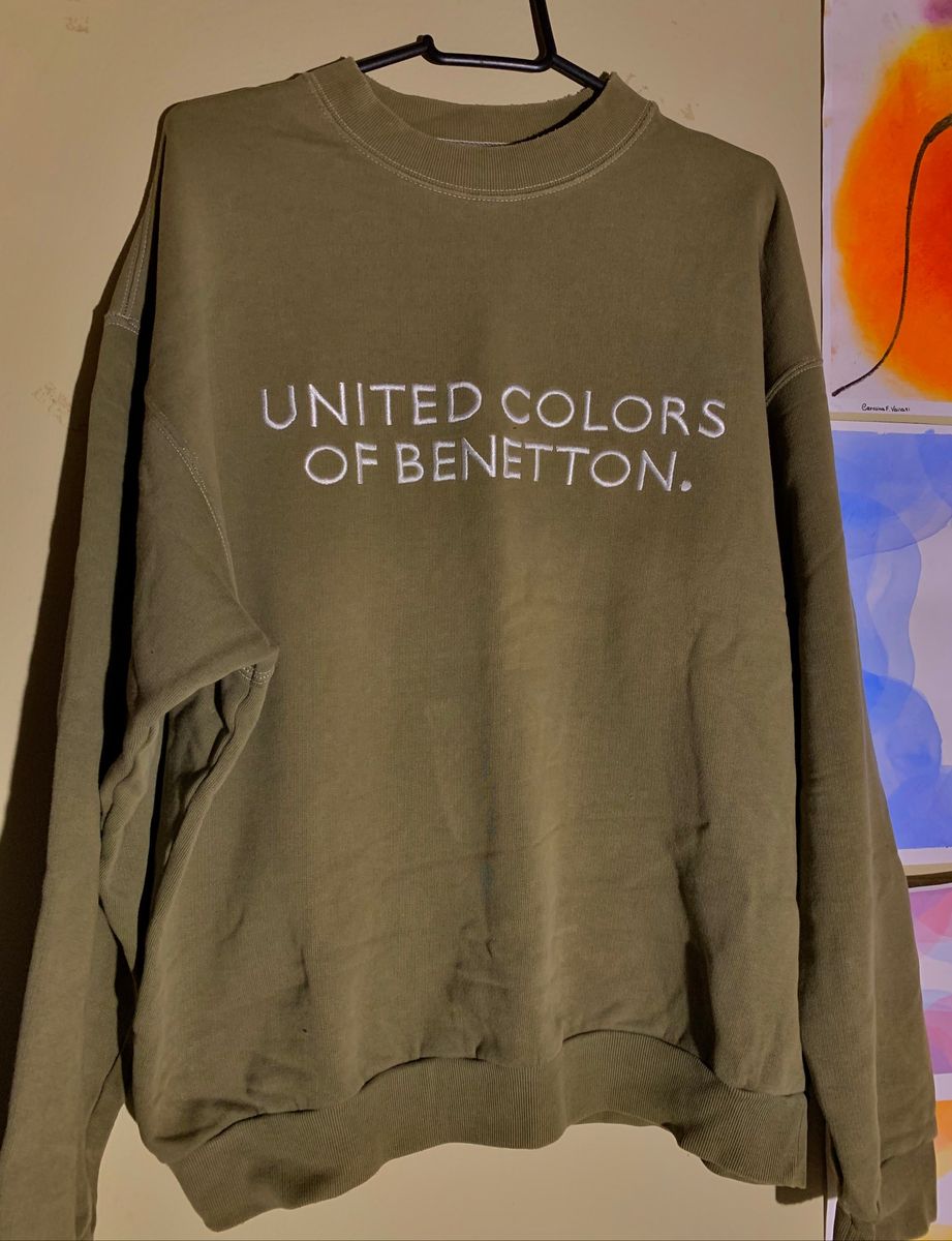 moletom benetton