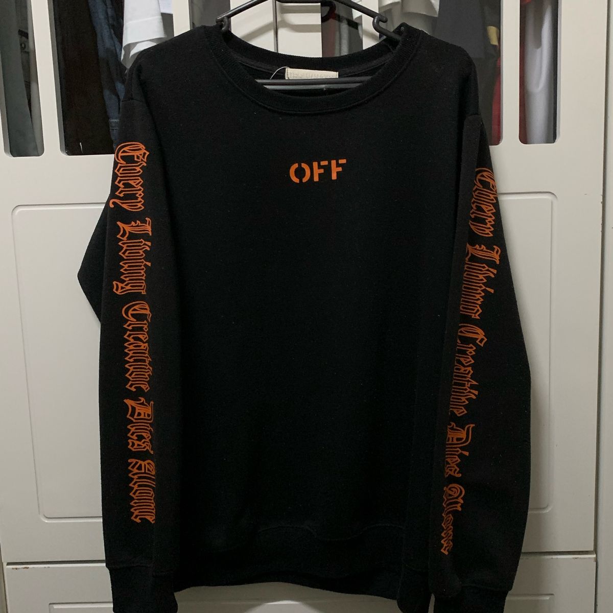 Moletom vlone hot sale x off white