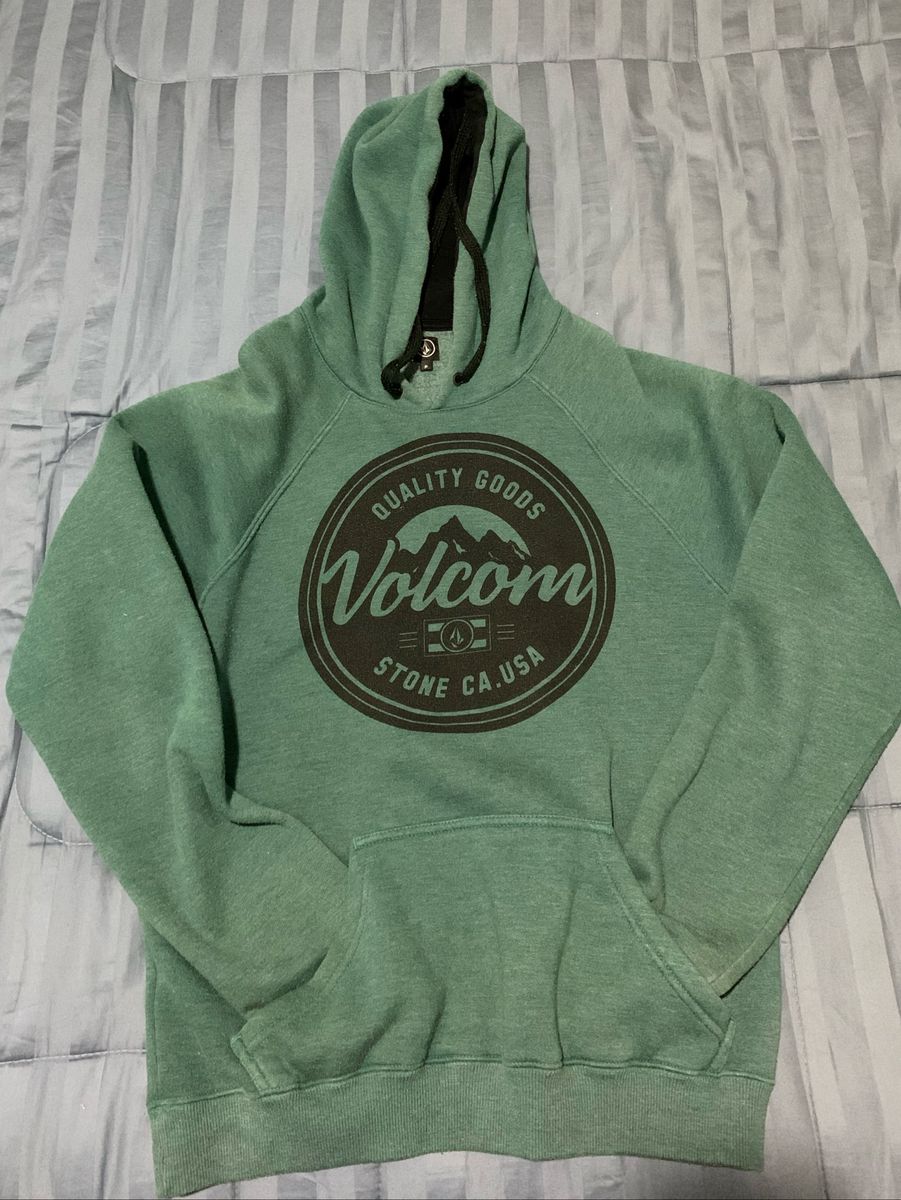 moletom volcom verde
