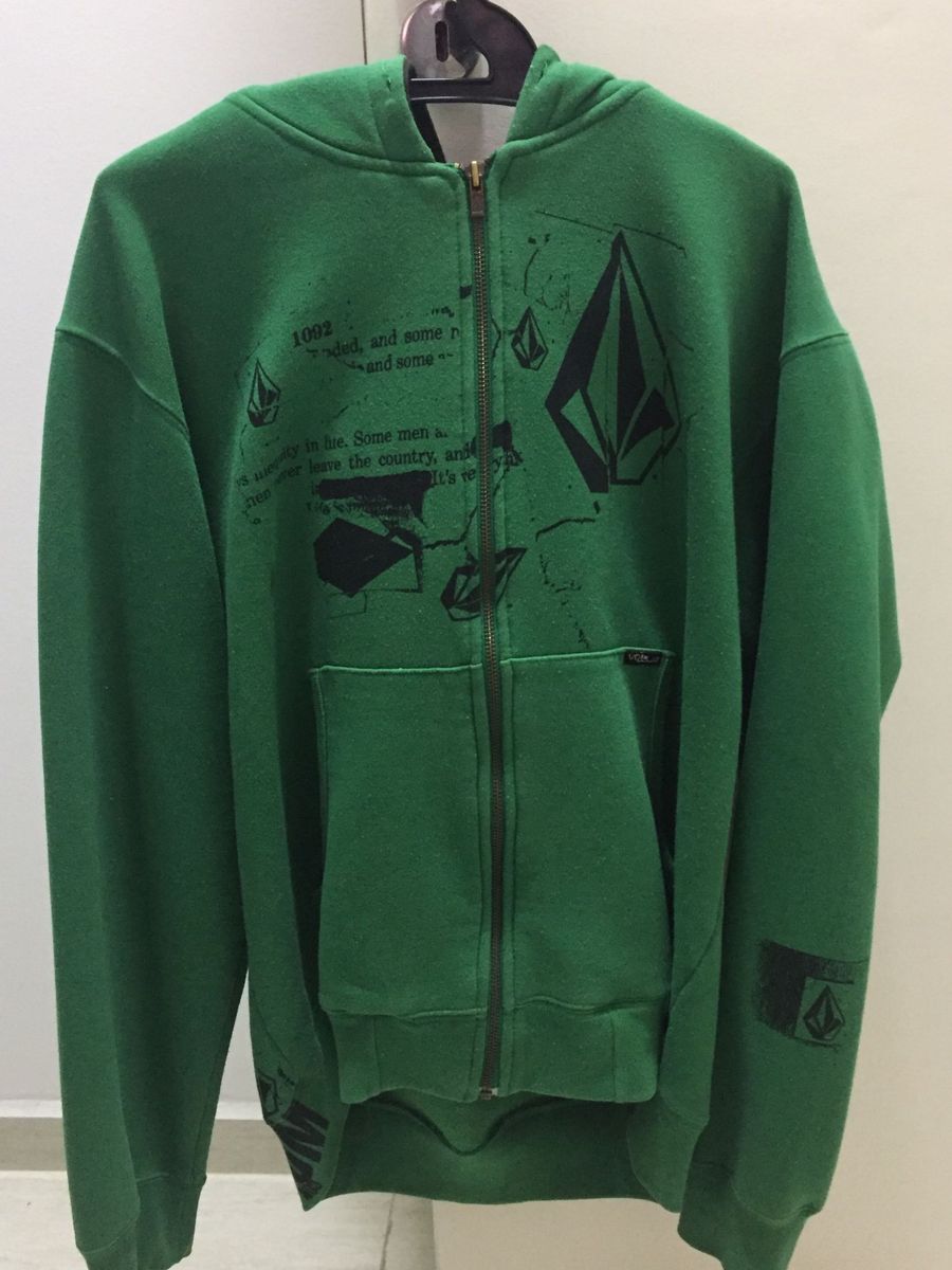 moletom volcom verde