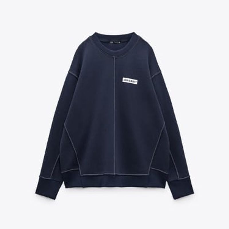 Moletom best sale feminino zara