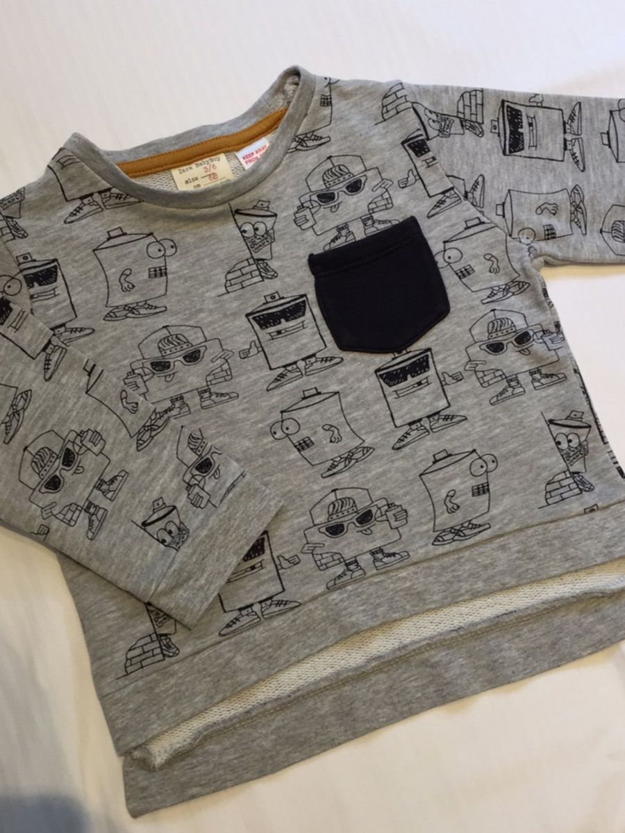 moletom zara infantil