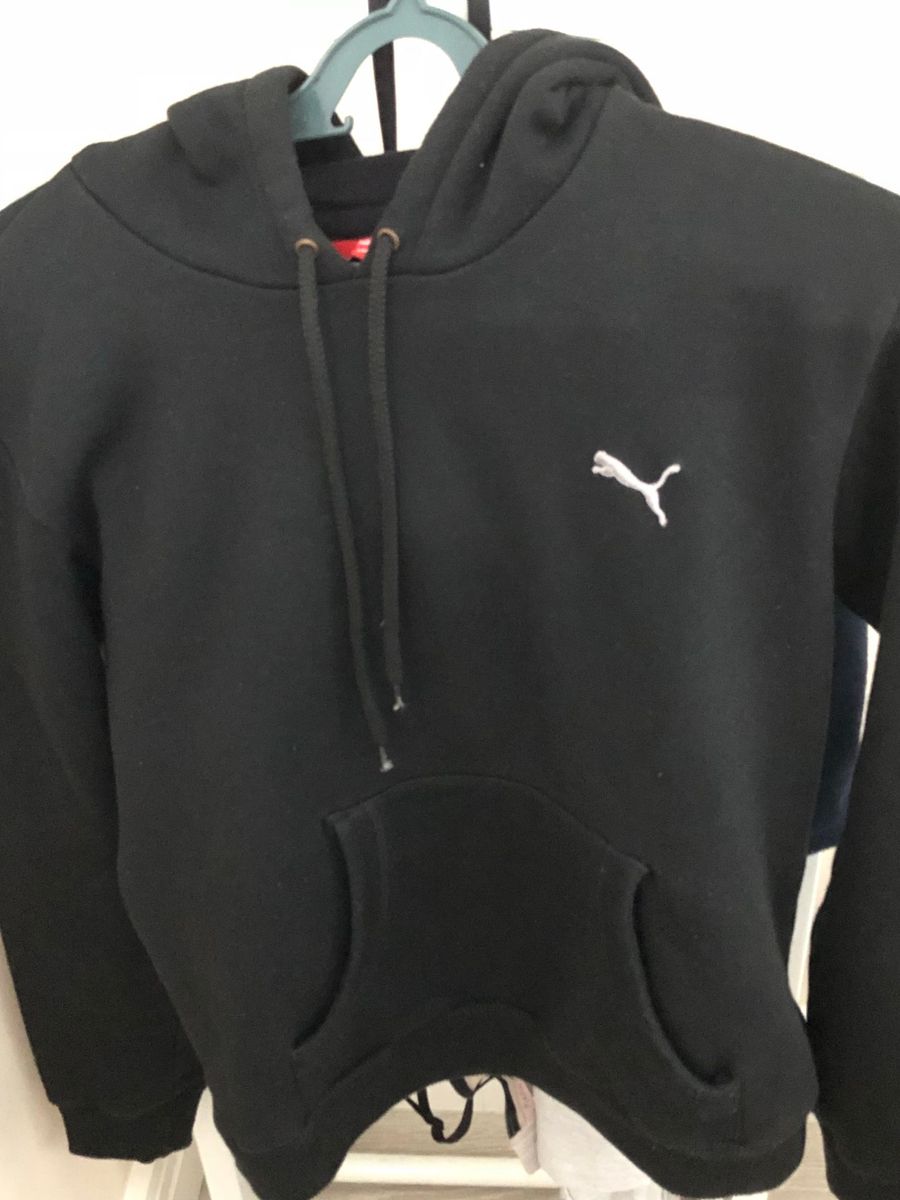 moletom canguru puma