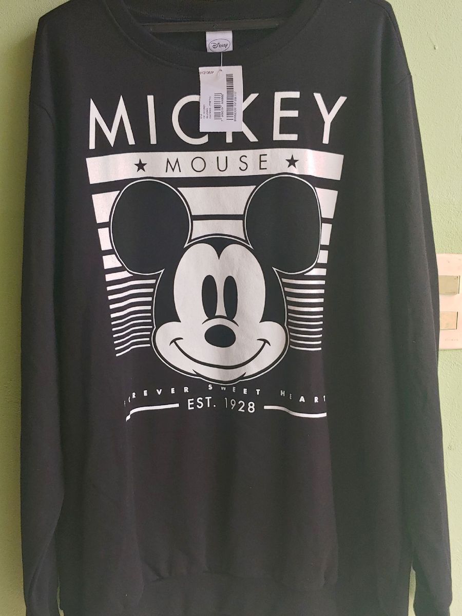 blusa de moletom feminina disney