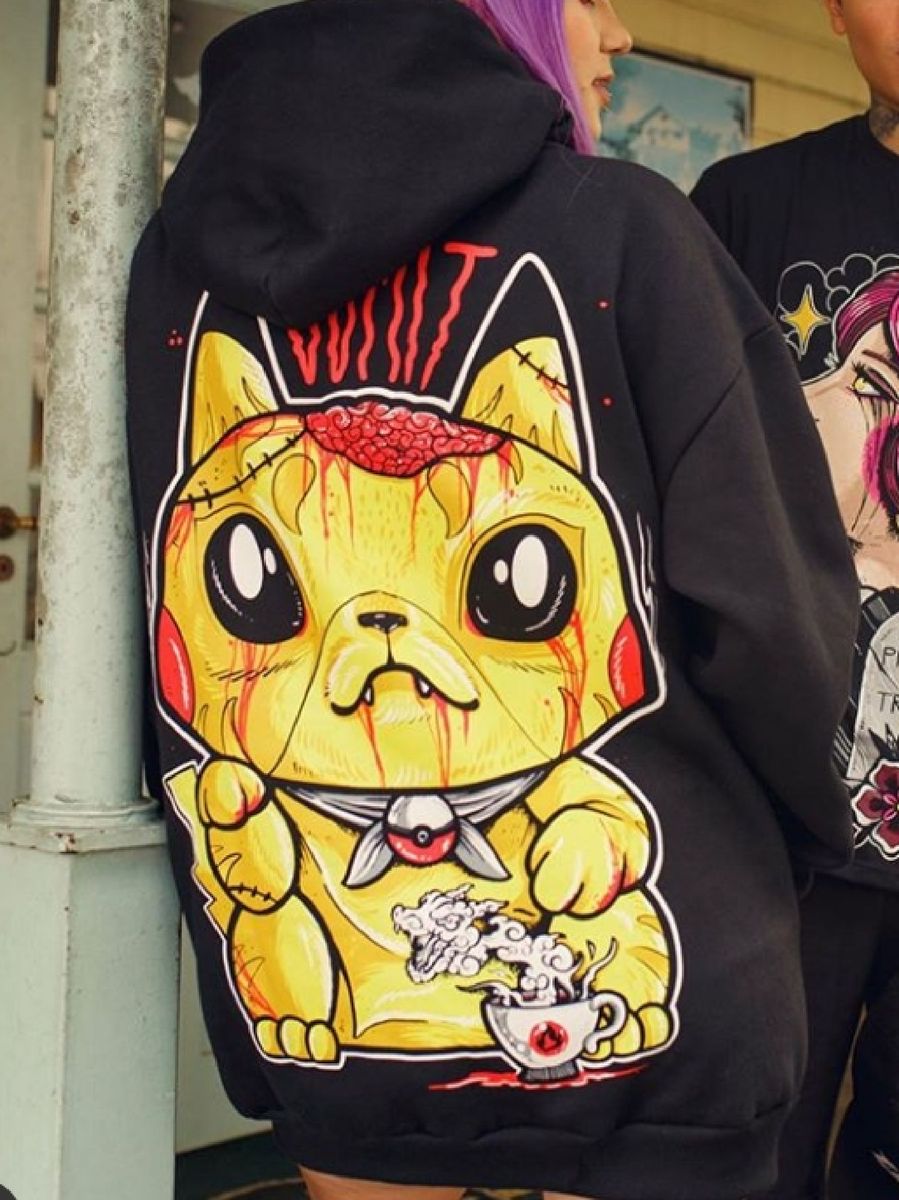 moletom pikachu masculino