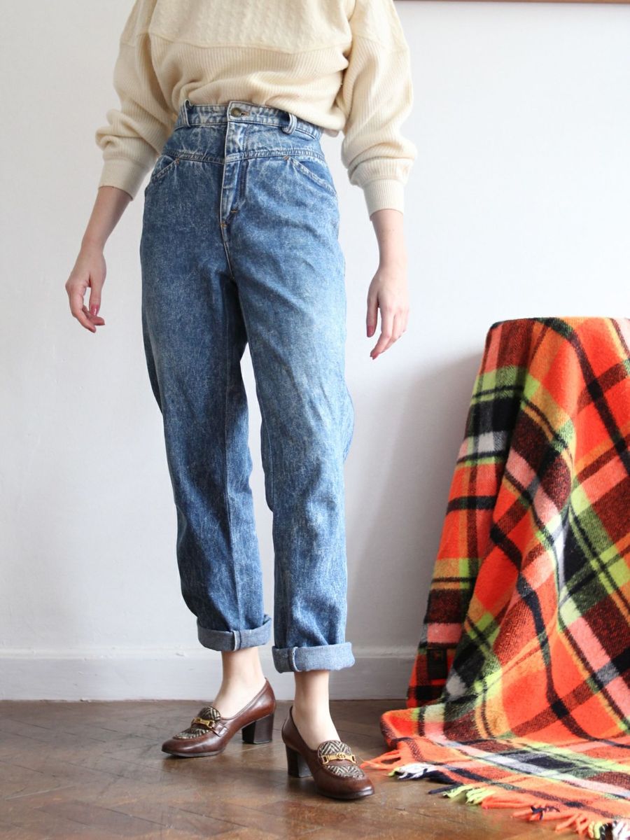 Mom Jeans Anos 80 | Calça Feminina Usado 29282766 | enjoei