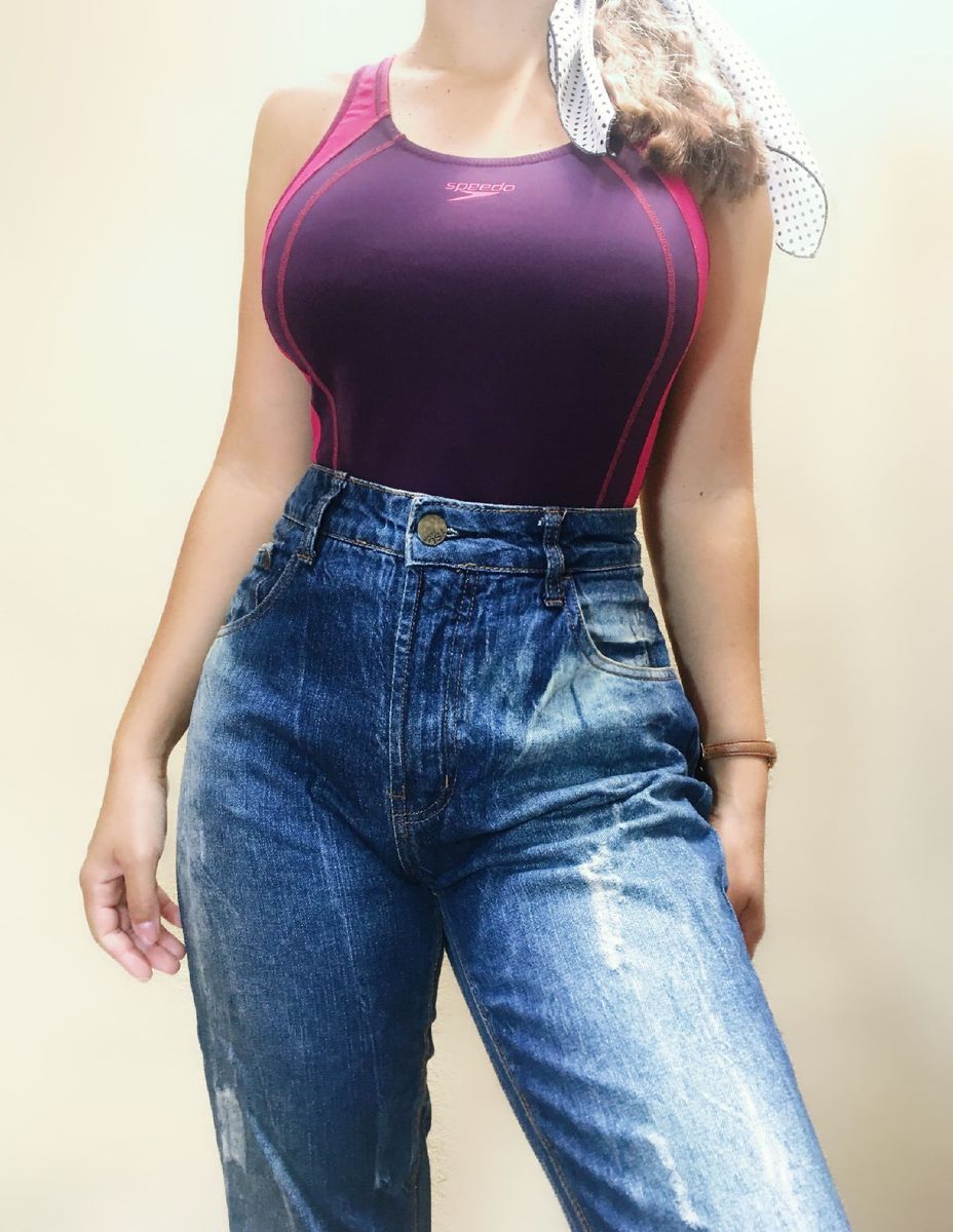 calça cintura altissima