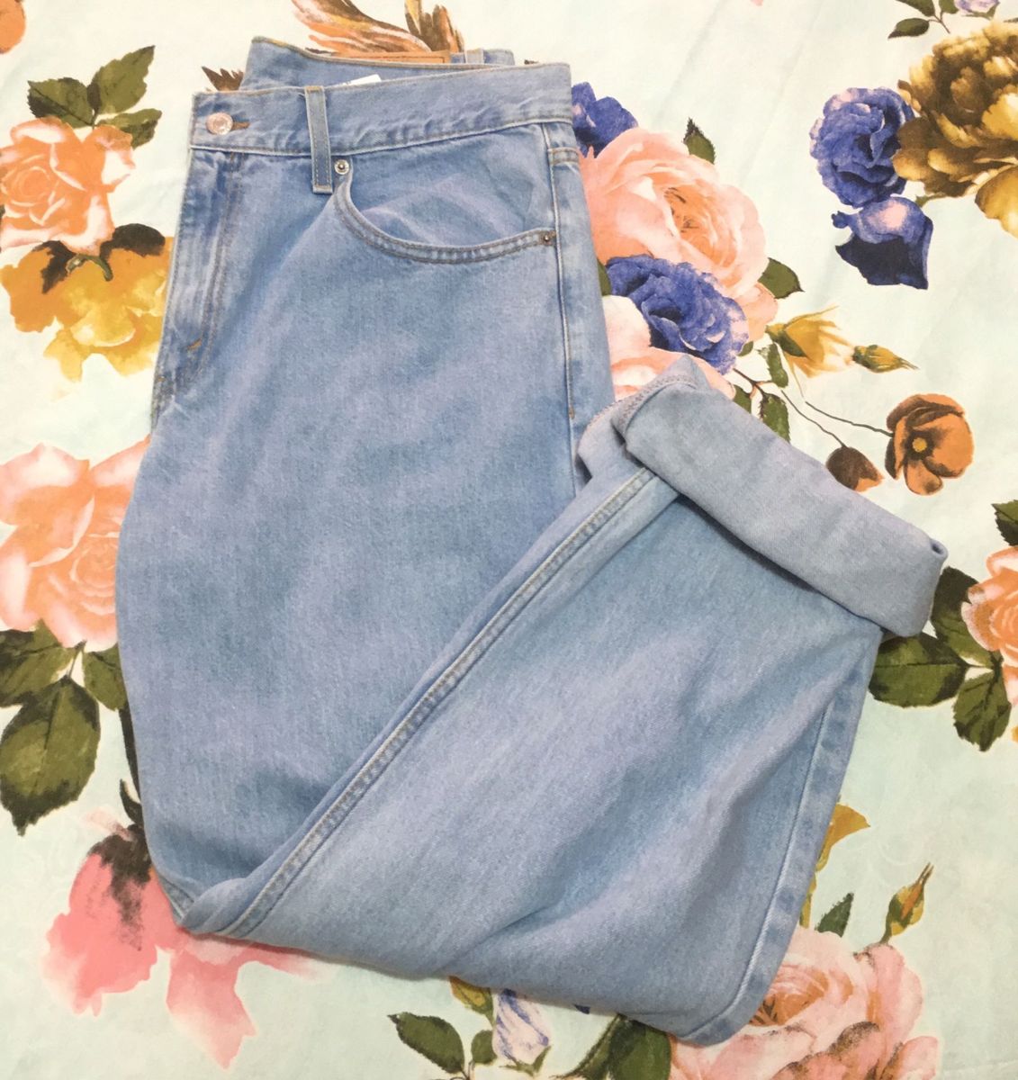 calça jeans vintage levis