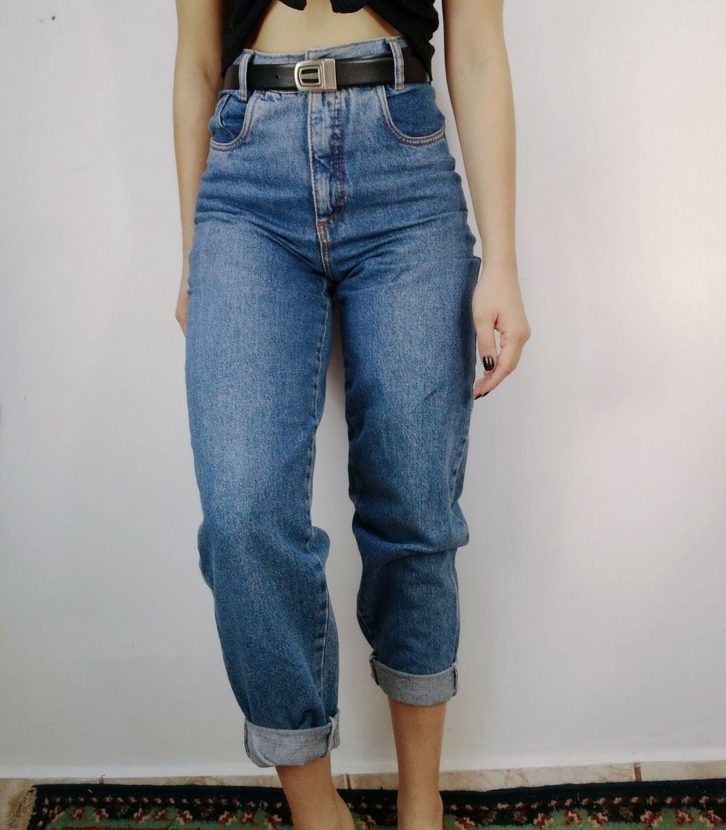 calça jeans anos 90 feminina