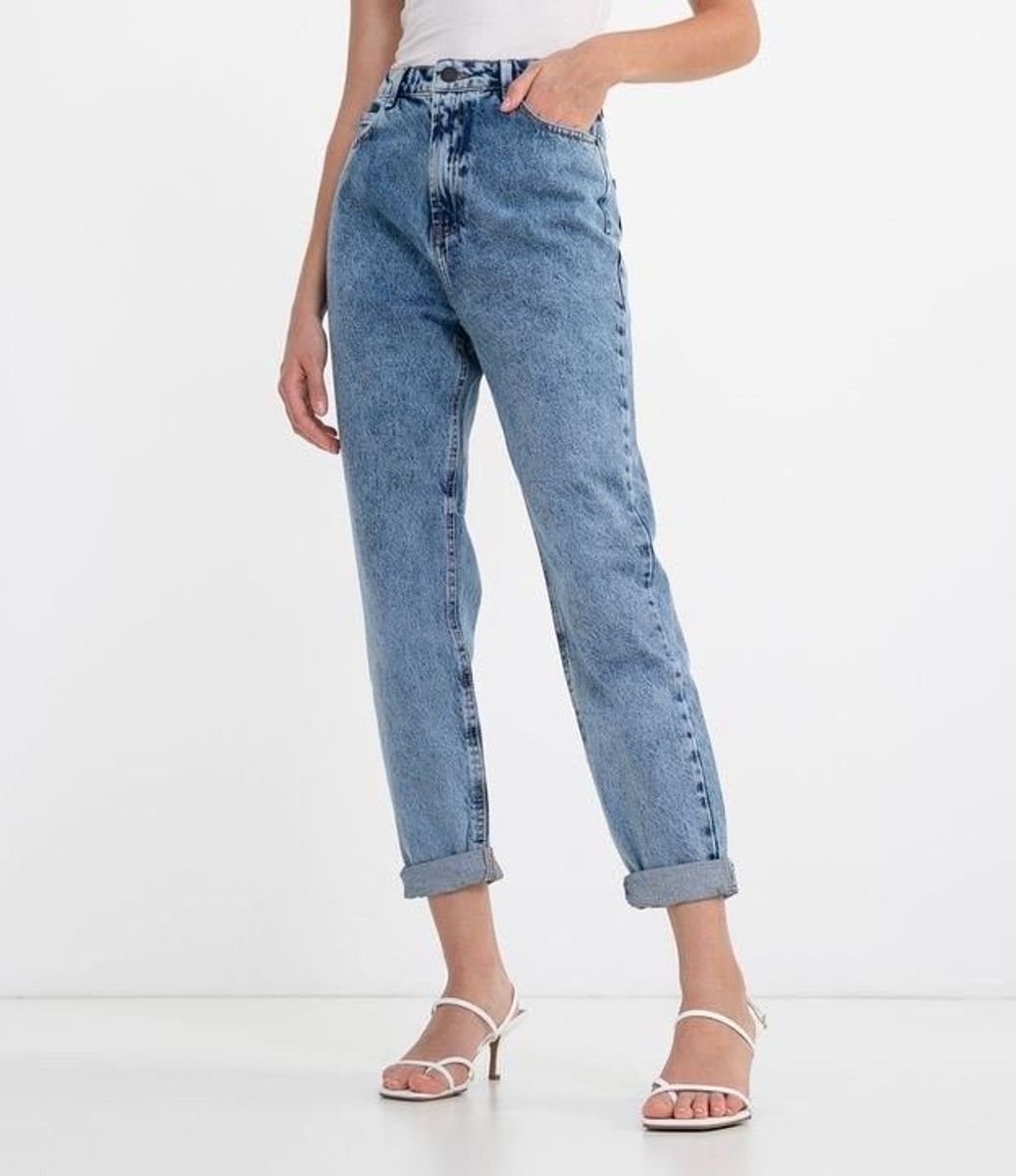 Calça jeans mom store renner