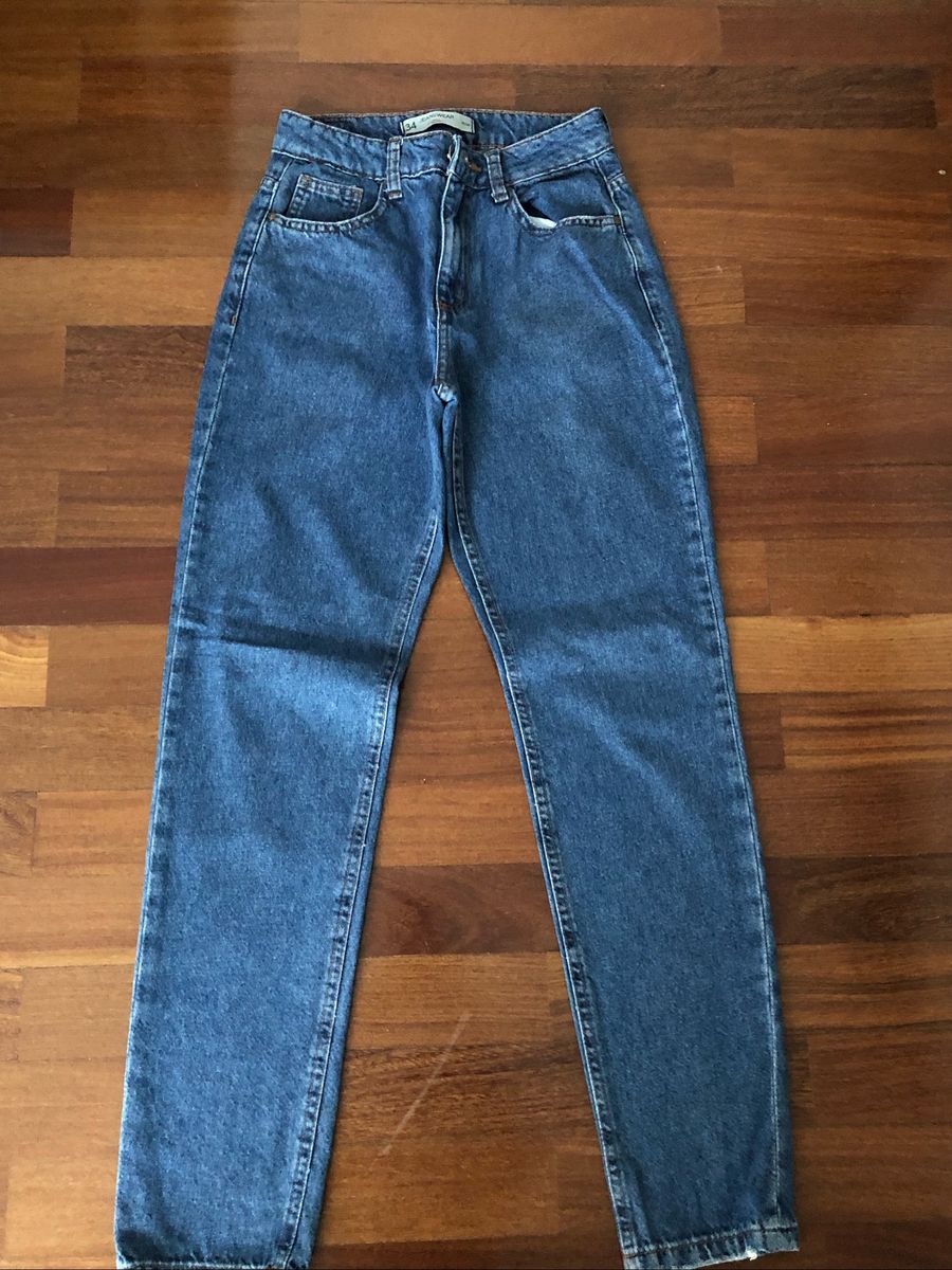 calça pantalona branca para gestante