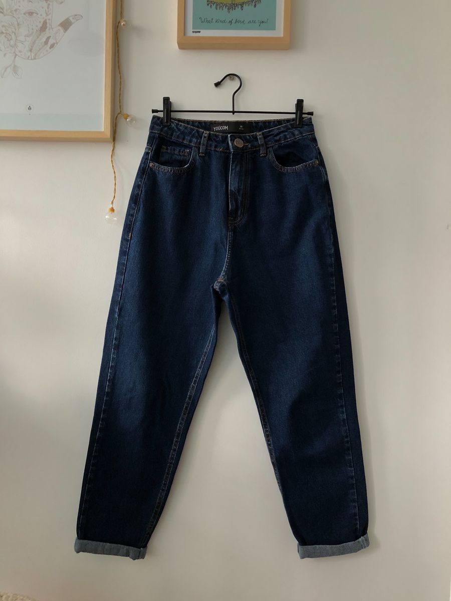 mom jeans youcom - calças youcom