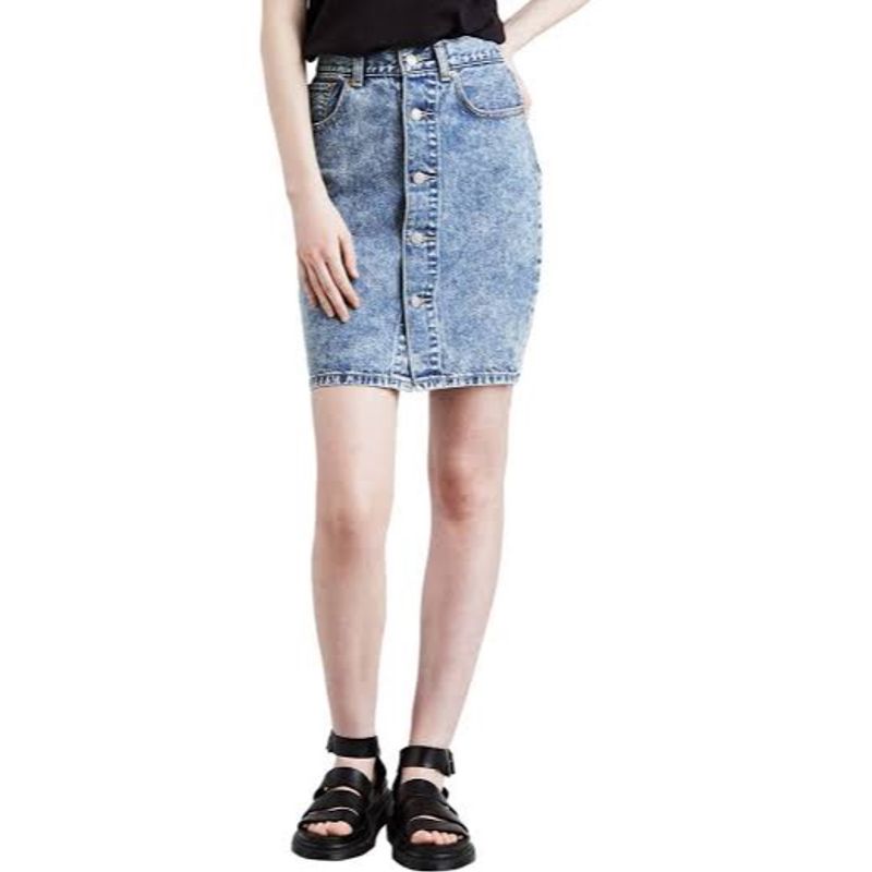 Mom skirt outlet levis