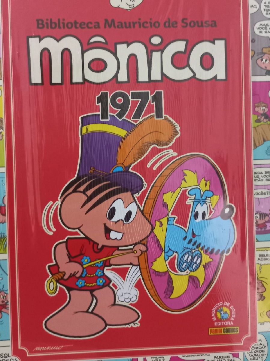 Monica Vol02 1971 Biblioteca Mauricio De Sousa De Sousa Mauricio De Editora Panini Brasil 5578