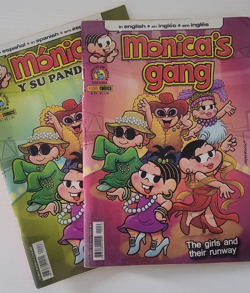 Mónica Y Su Pandilla / Monica's Gang Livro Panini Comics Usado