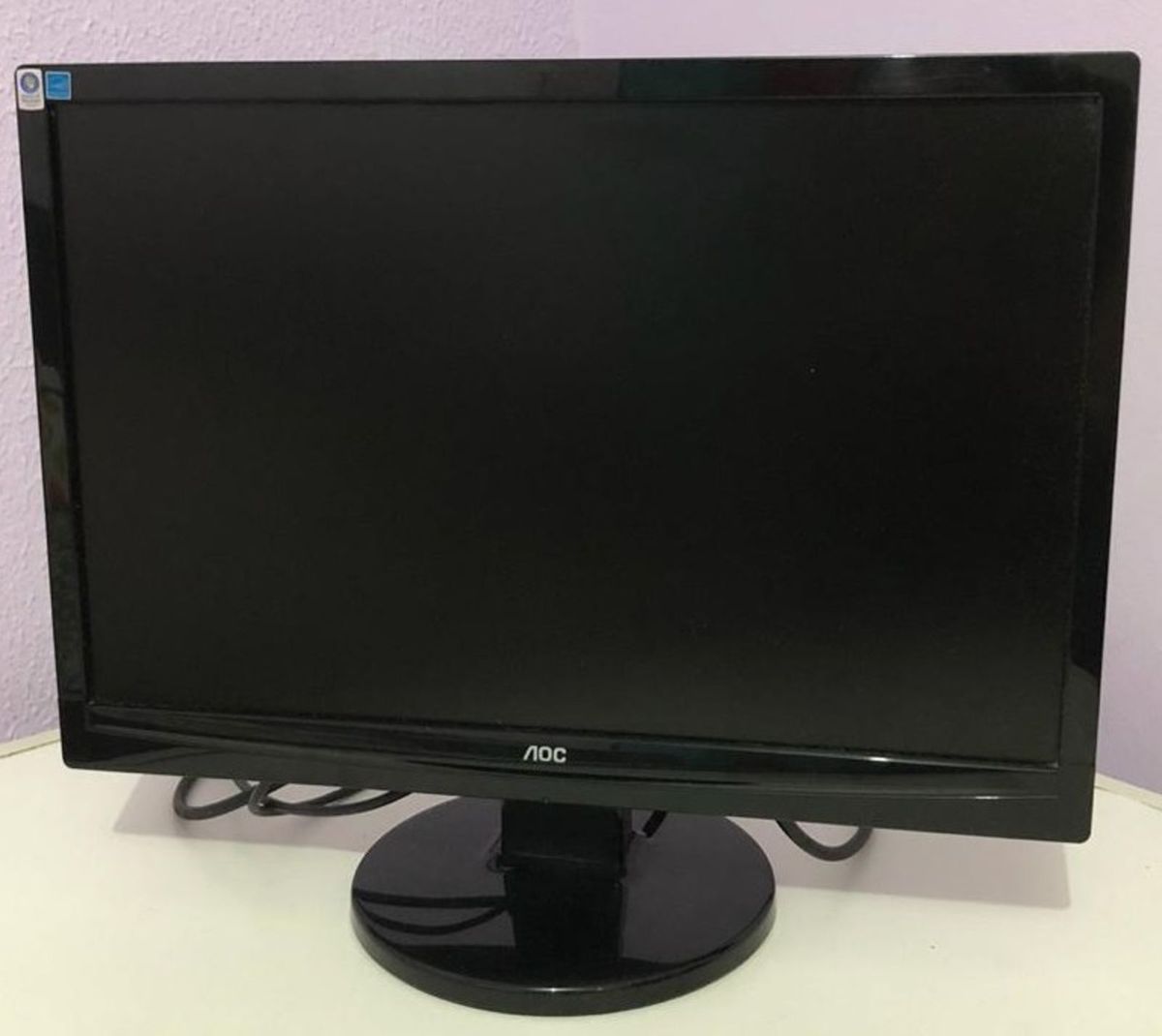 Monitor Aoc 919vwa Lcd 19.0 Polegadas | Computador Desktop Aoc Usado ...