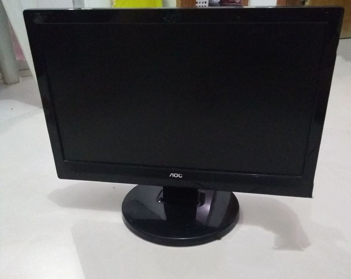 Monitor Aoc Computador Desktop Aoc Usado 35889793 enjoei