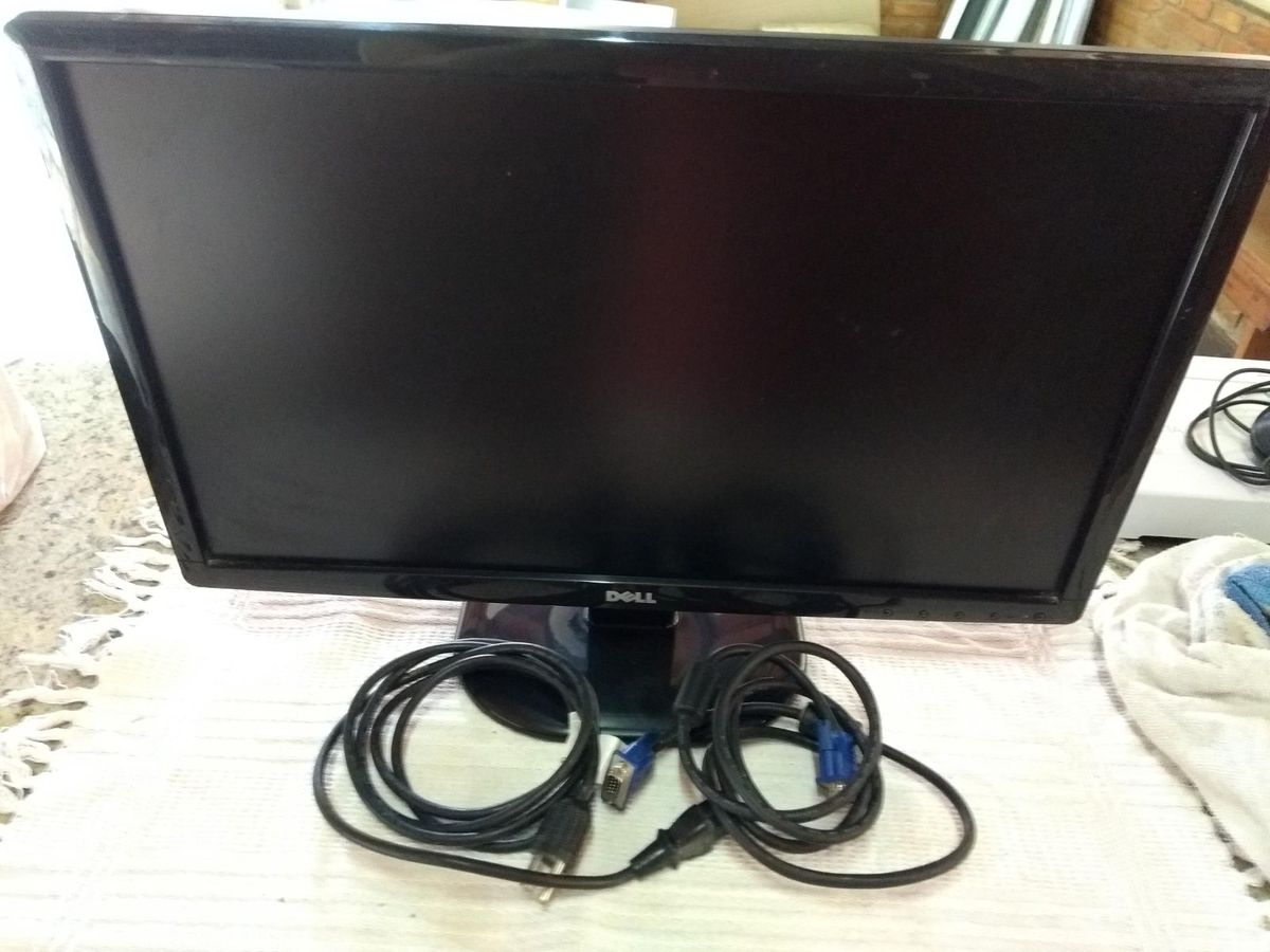 Monitor Dell Lcd 21,5" Widescreen D2201rc Black Piano TV e Display