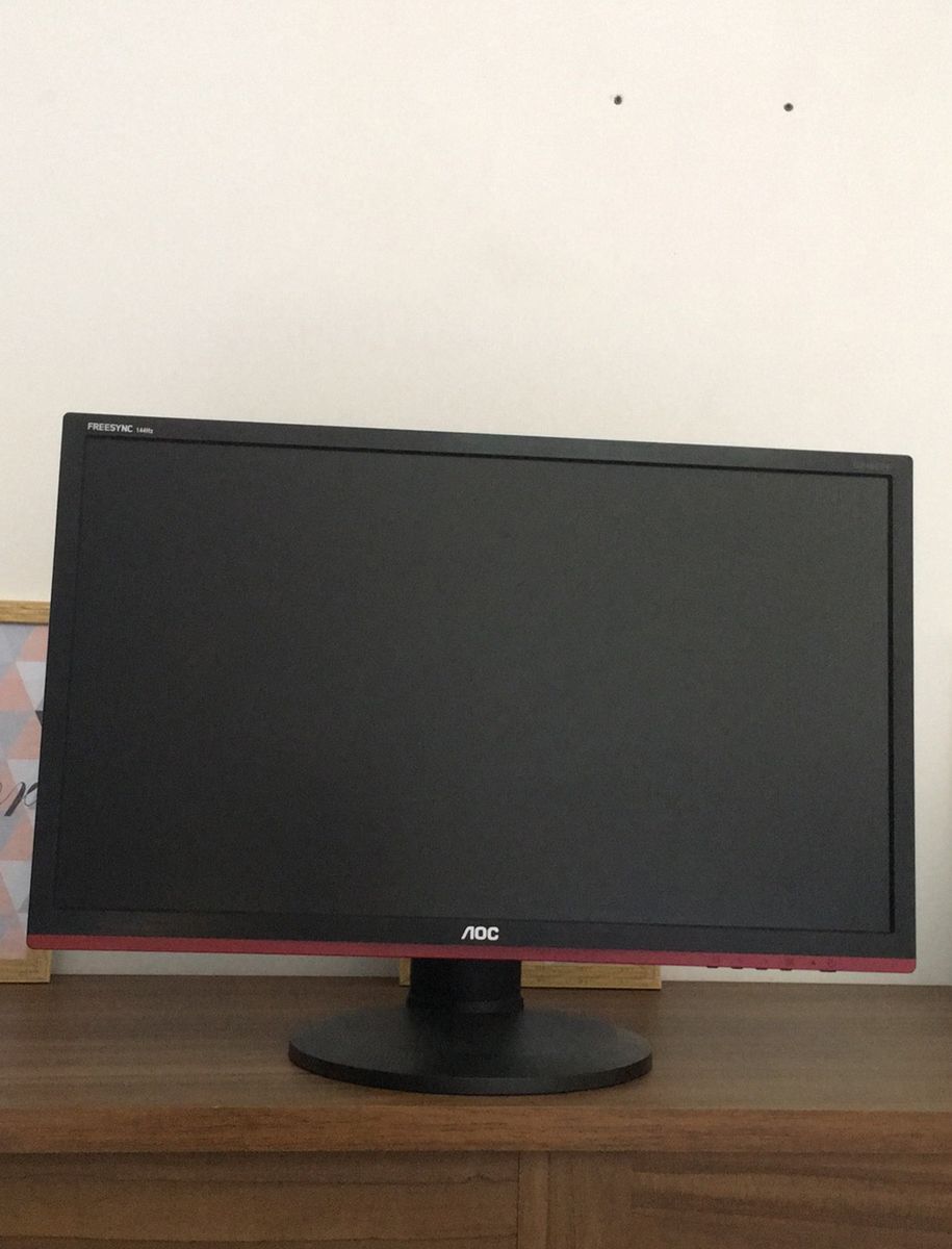 Monitor Gamer Aoc Hero 24 144hz 1ms Produto Masculino Aoc Usado 54135390 enjoei