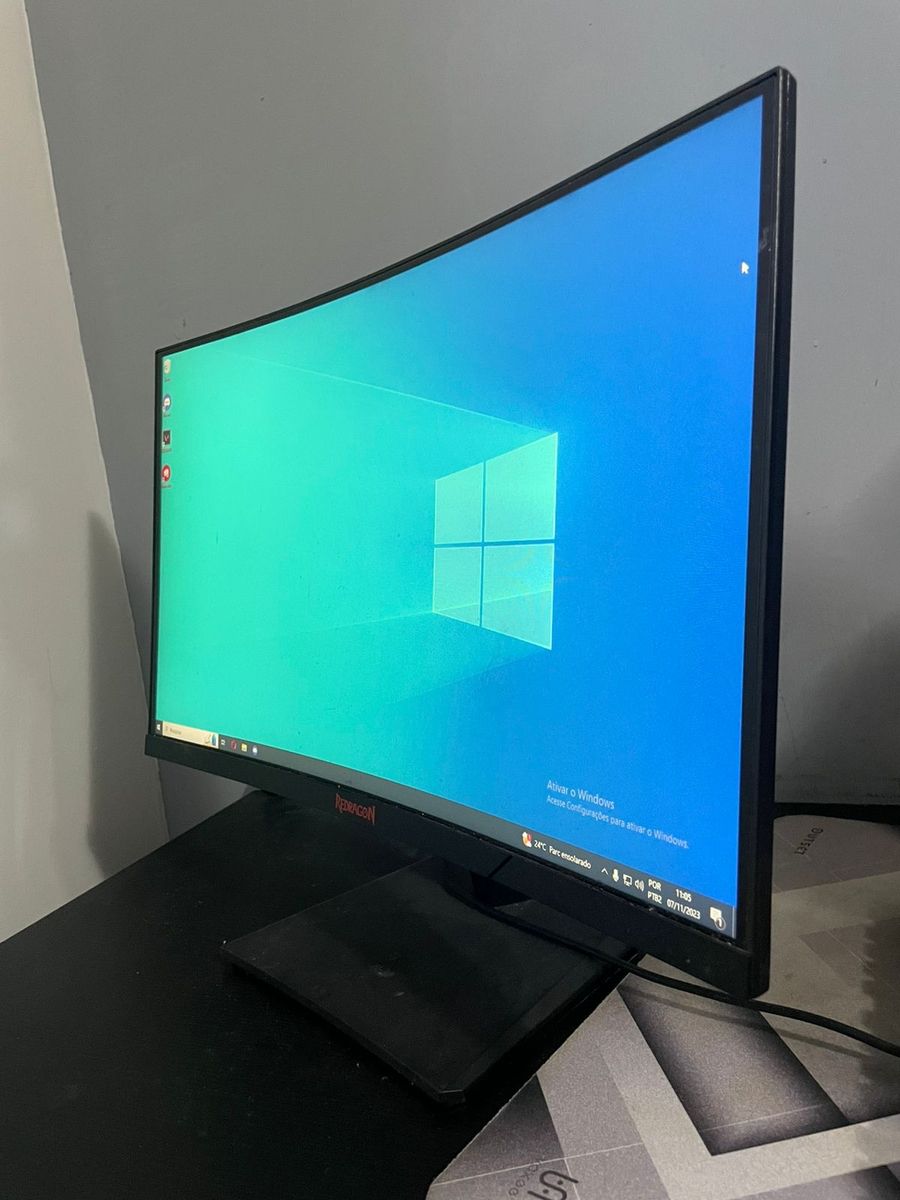 Monitor Gamer Redragon Curvo 144hz 1ms TV e Display Redragon Usado 93017964 enjoei