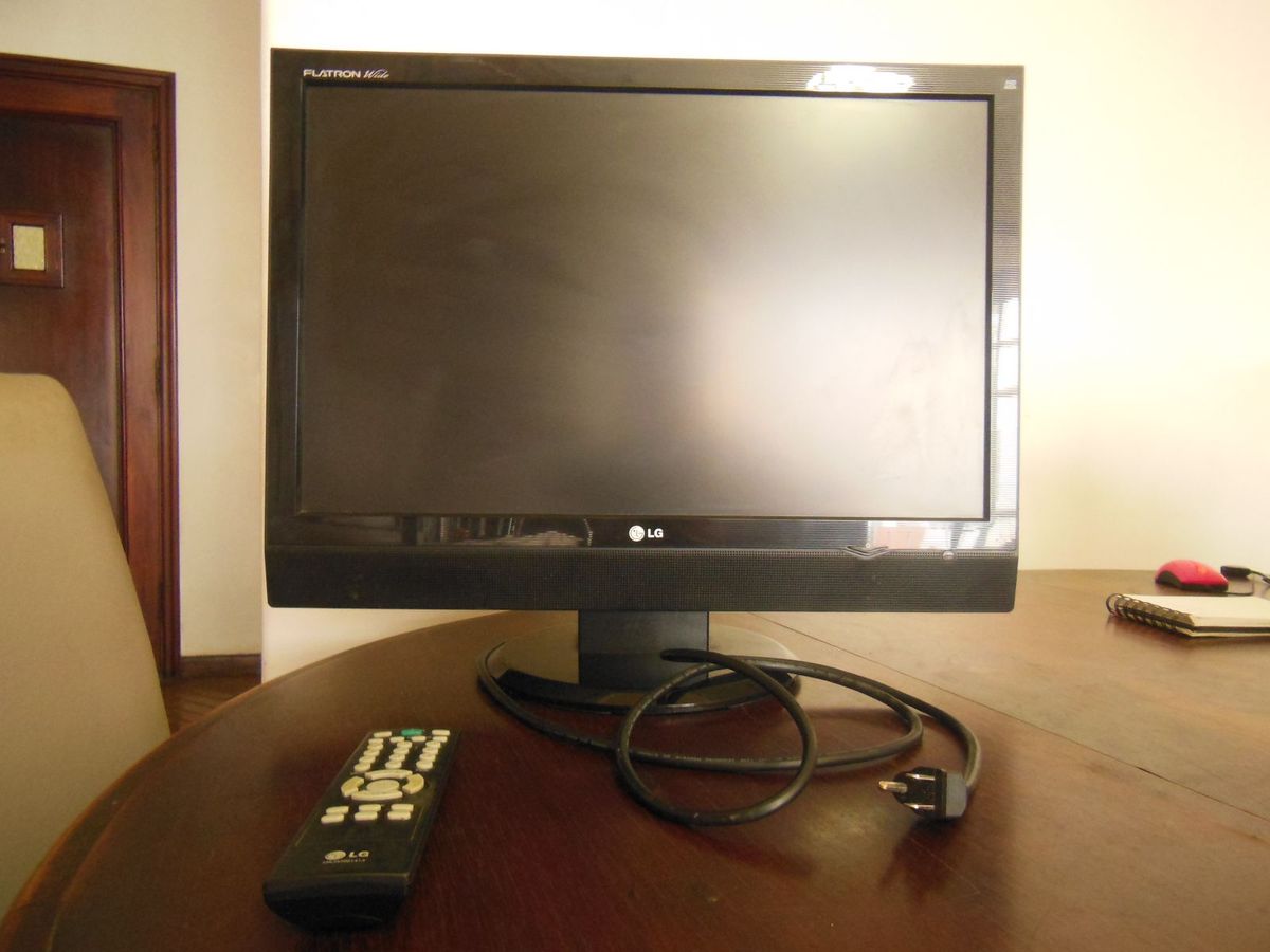 Monitor Lg Flatron 22' com Controle Remoto | Computador Desktop Lg ...