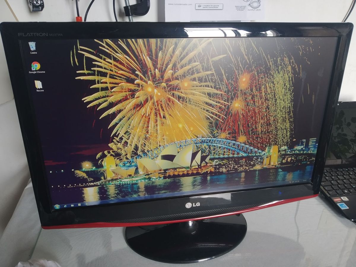 Monitor Lg Flatron M237wa 23 Pol. Conservadíssimo! Eletrodoméstico