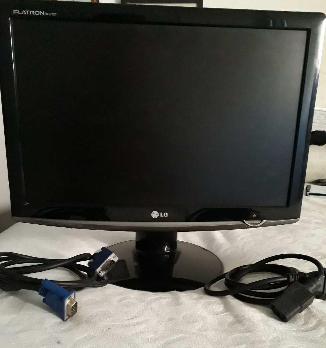 Monitor Lg Flatron W1752t (14 Polegadas) Computador Desktop Lg Usado