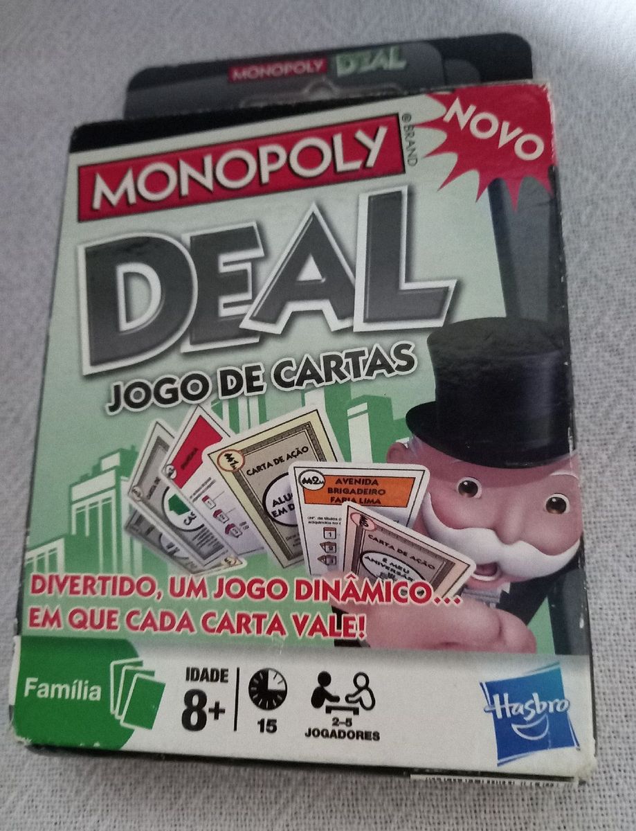 Monopoly Deal Hasbro Jogo De Tabuleiro Hasbro Nunca Usado Enjoei