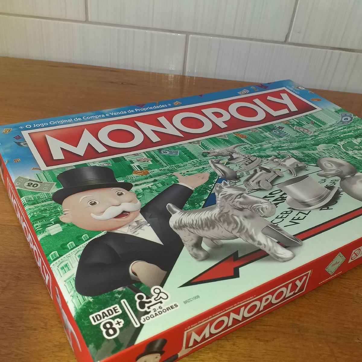 Monopoly Original Jogo De Tabuleiro Hasbro Nunca Usado Enjoei