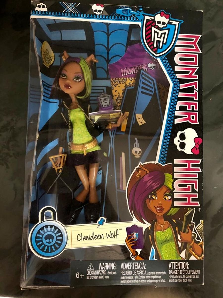 Clawdeen G3 Lacrada - Monster High, Brinquedo Monster High Nunca Usado  81319888