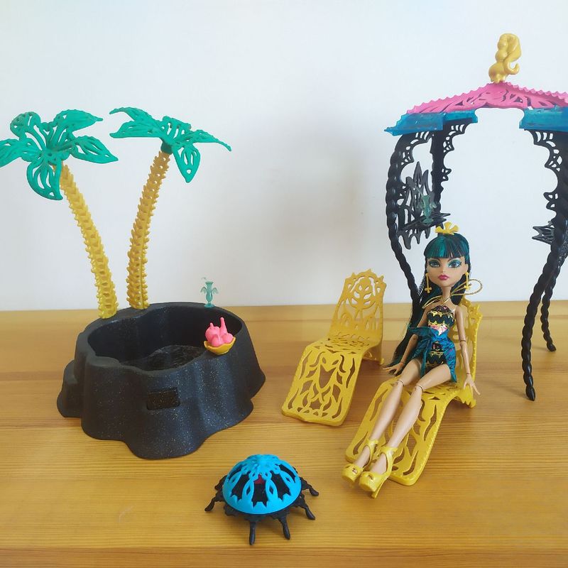 Monster High 13 Wishes Desert Frights Oasis Cleo De Nile