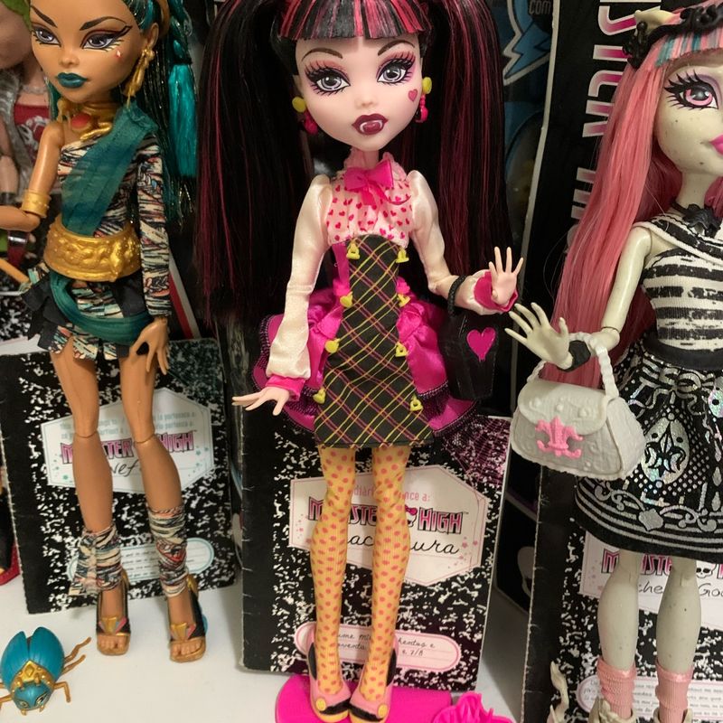 Monster High Draculaura Schools Out Brinquedo Mattel Usado