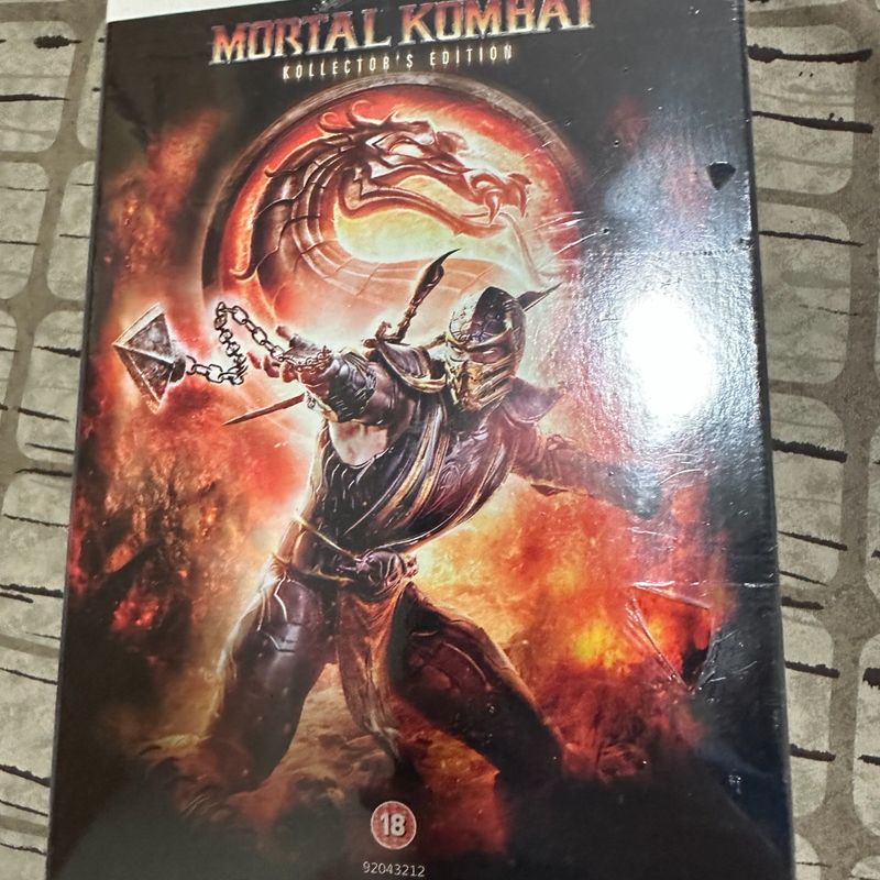 Mortal Kombat Komplete Edition (os 4 jogos em 1) com caixa lacrado