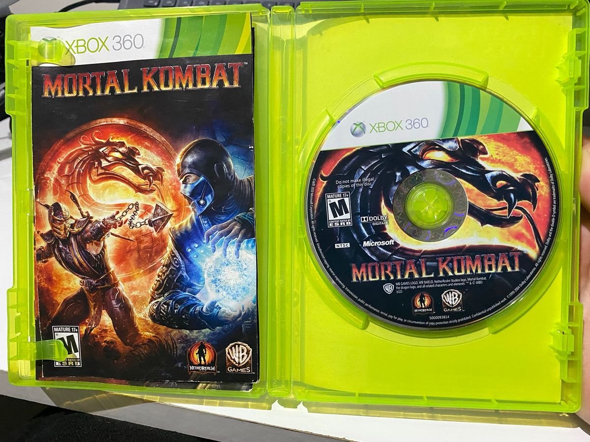 Jogos Xbox 360 Mortal Combate: comprar mais barato no Submarino