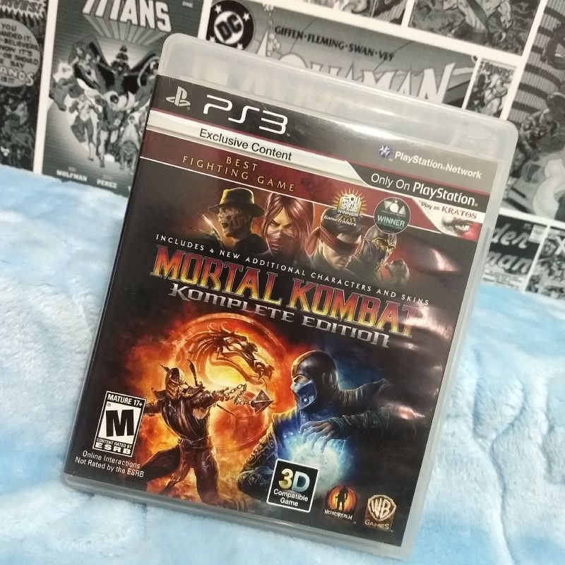 PS3 Mortal Kombat Komplete Edition 北米版 Jogo Mortal Kombat (Komplete Edition) - PS3 - MeuGameUsado