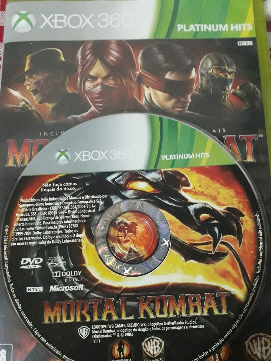 Mortal Kombat Komplete Edition | Jogo De Videogame Xbox 360 Usado ...