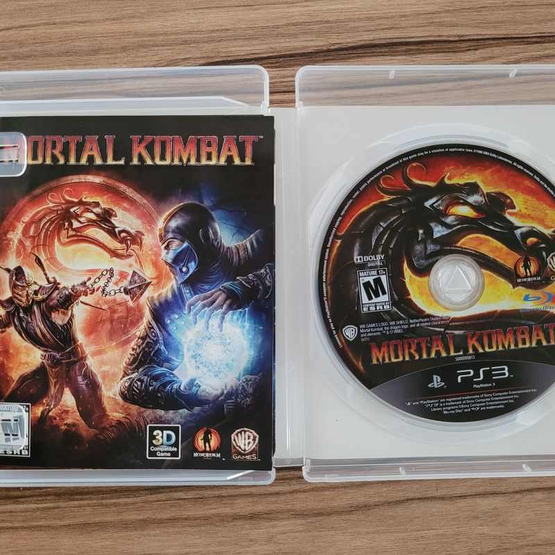 Mortal Kombat  PS3 - Jogo Digital