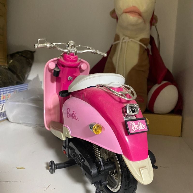Moto da Barbie (faço Acordo com Preço) Brinquedo Barbie Usado 84450913  enjoei
