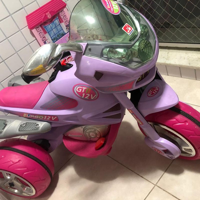 Moto Elétrica Infantil Feminina Brinquedo - Bandeirantes, Item Infantil  Bandeirante Usado 85289557