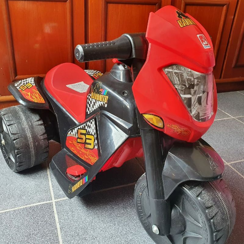 Moto Elétrica Infantil Bandeirante Ban Moto