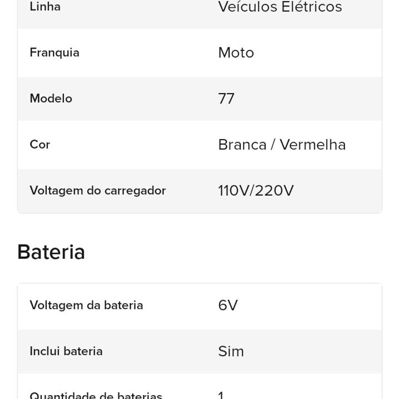 Moto Elétrica Infantil Bandeirante Gatinha Branca e Rosa 6V - Carrefour -  Carrefour