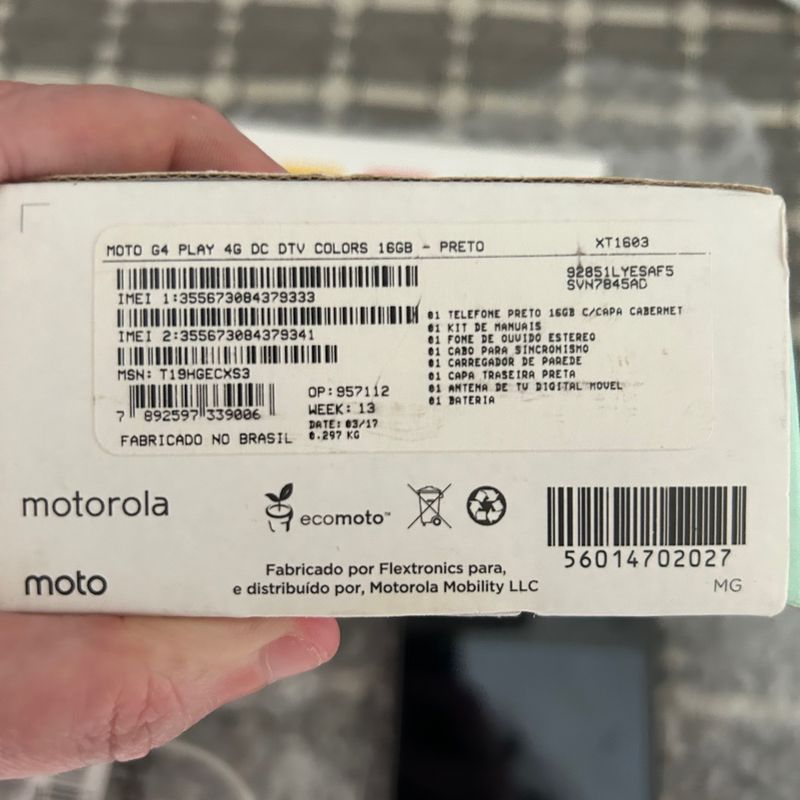 Leia a Descrição Moto G4 Play | Celular Moto G Usado 62230625 | enjoei