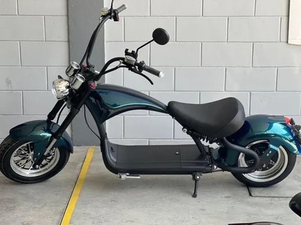 Moto Scooter Elétrica 2000w Chopper Item Info & Eletro Lbs Nunca