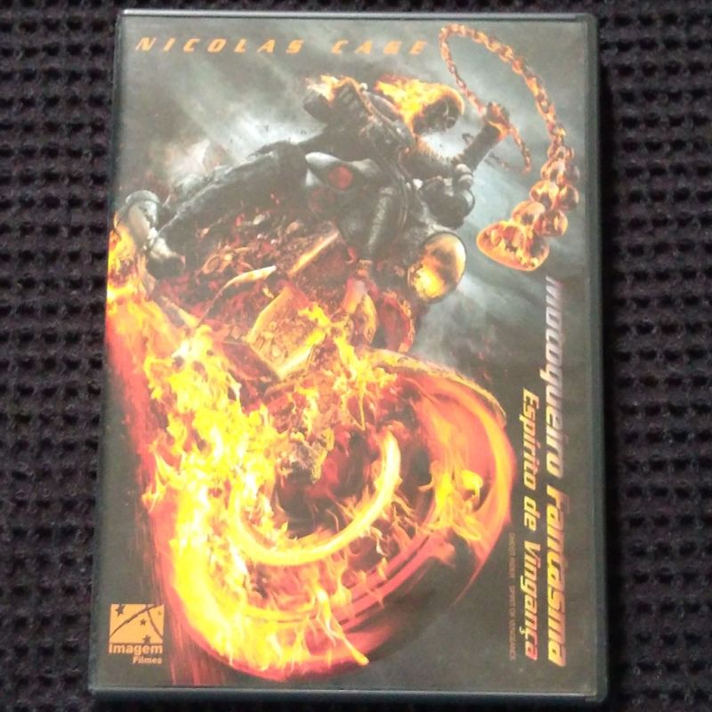 Dvd Usado Motoqueiro Fantasma Espírito de Vingança