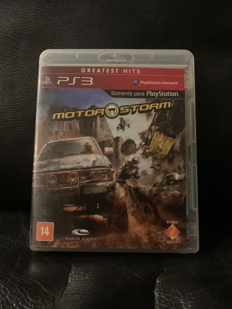 Jogo Motor Storm Greatest Hits - Ps3 Mídia Física Usado