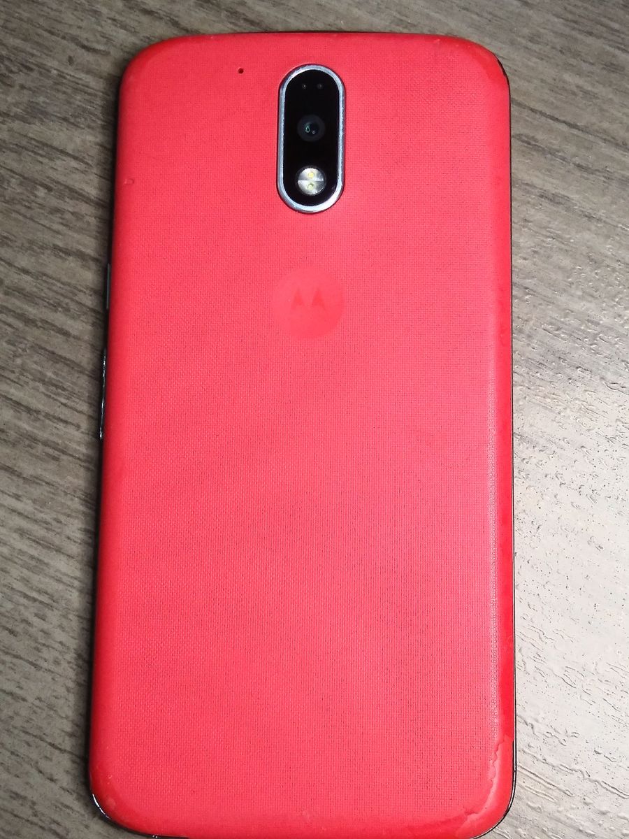 Motorola Moto G4 Plus 32GB - Vermelho - PRODUTO USADO!