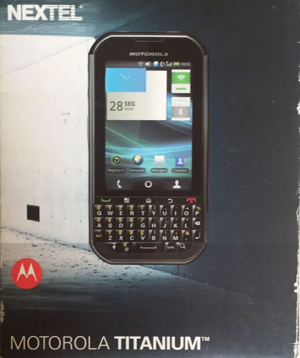 Motorola Titanium Nextel | Celular Motorola Usado 14165935 | enjoei