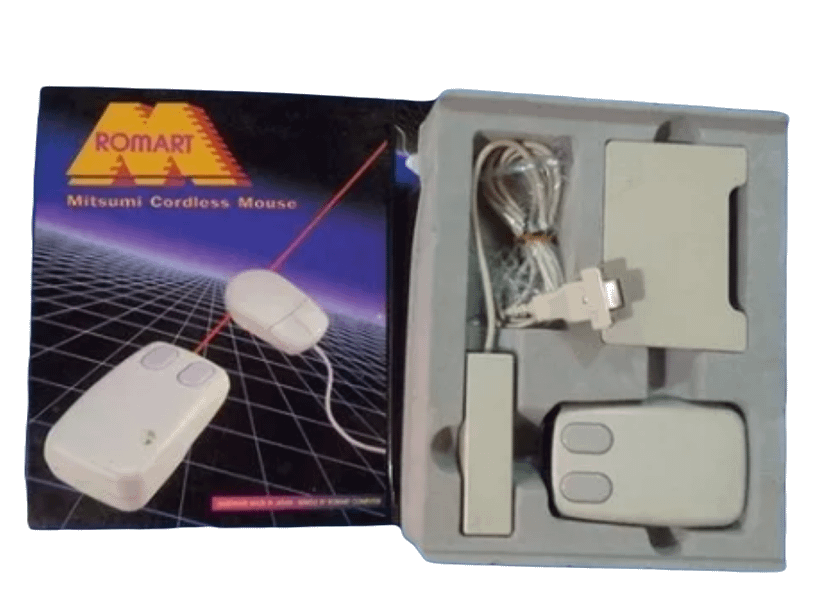 Mouse sem Fio Romart Mitsumi Cordless Rs232c Novo K96 | Mouse p ...